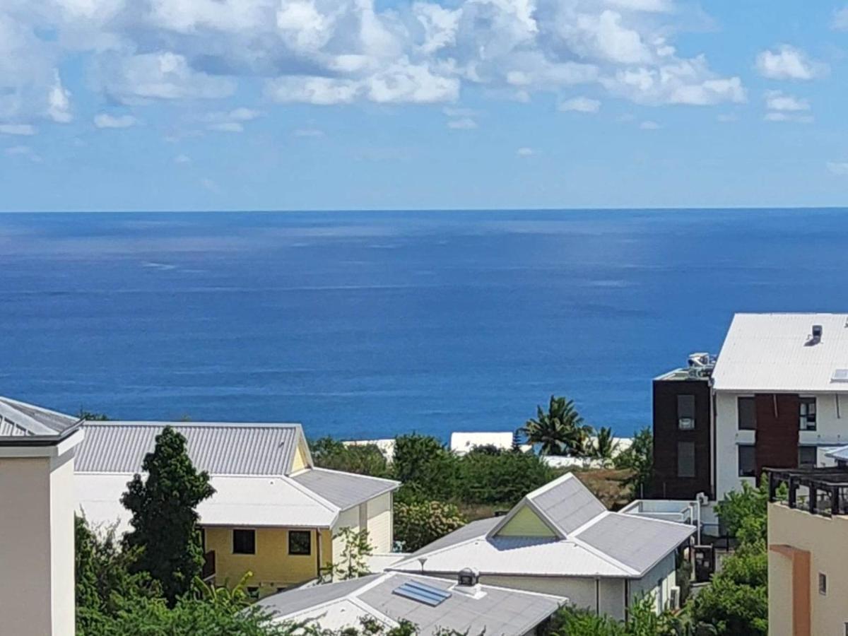 Beau T3 Litchi Vue Ocean Piscine Apartment Сен Жилс ле Бен Екстериор снимка
