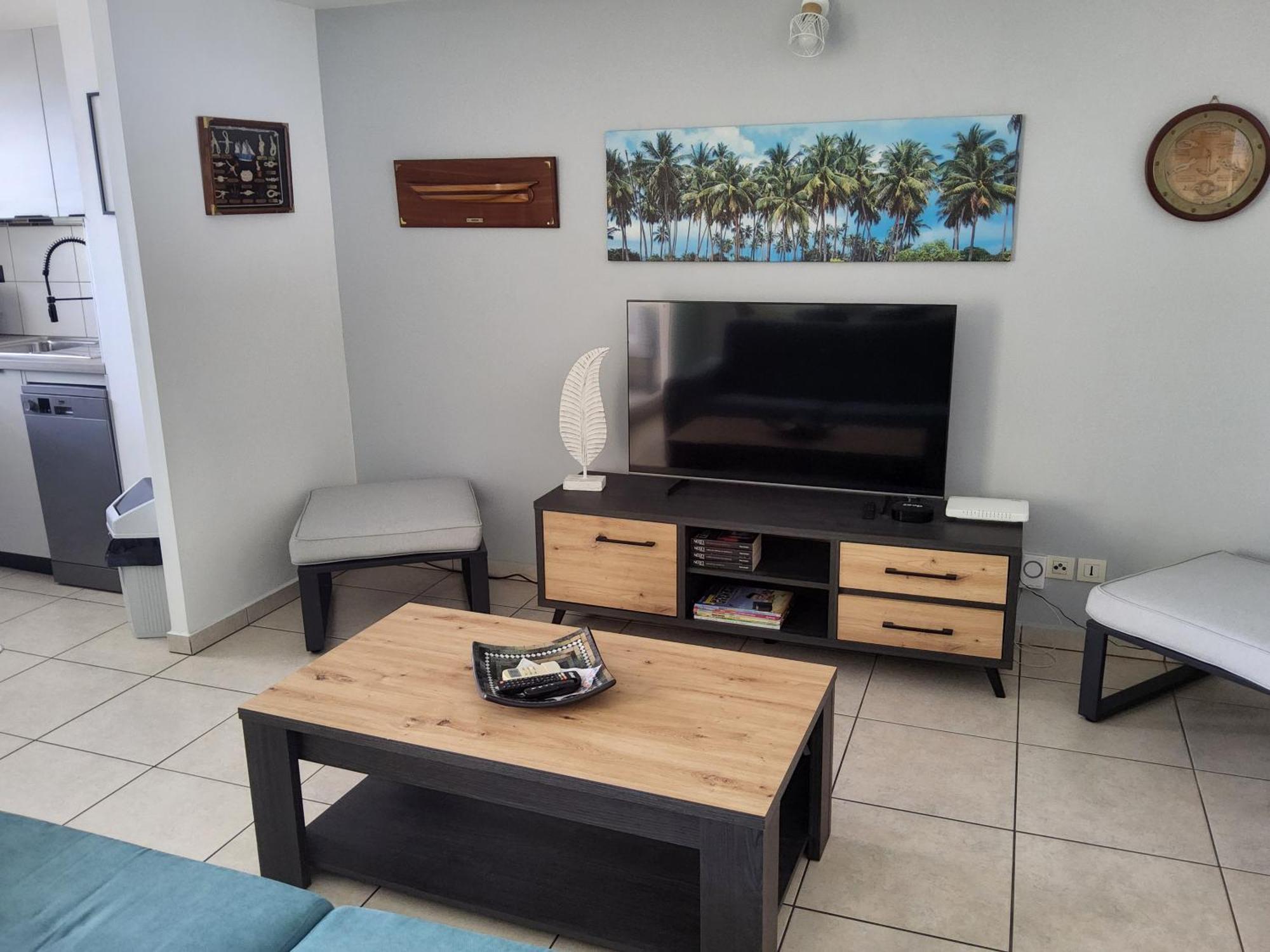 Beau T3 Litchi Vue Ocean Piscine Apartment Сен Жилс ле Бен Екстериор снимка